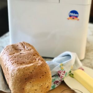 Fresh bread from bread machine
