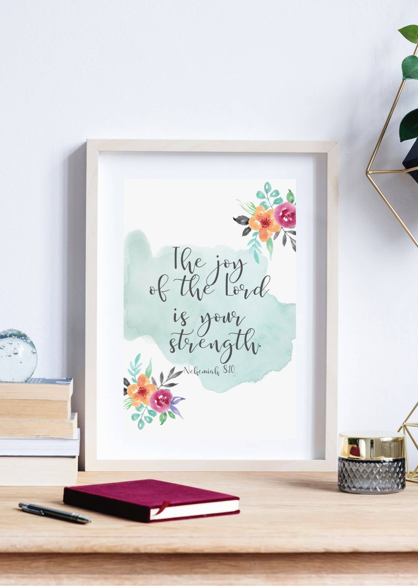 Strong in the Lord Free printable