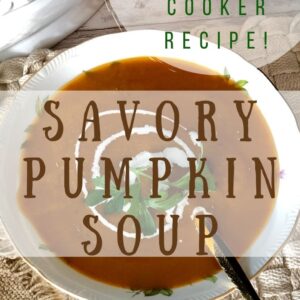Savory Pumpkin soup