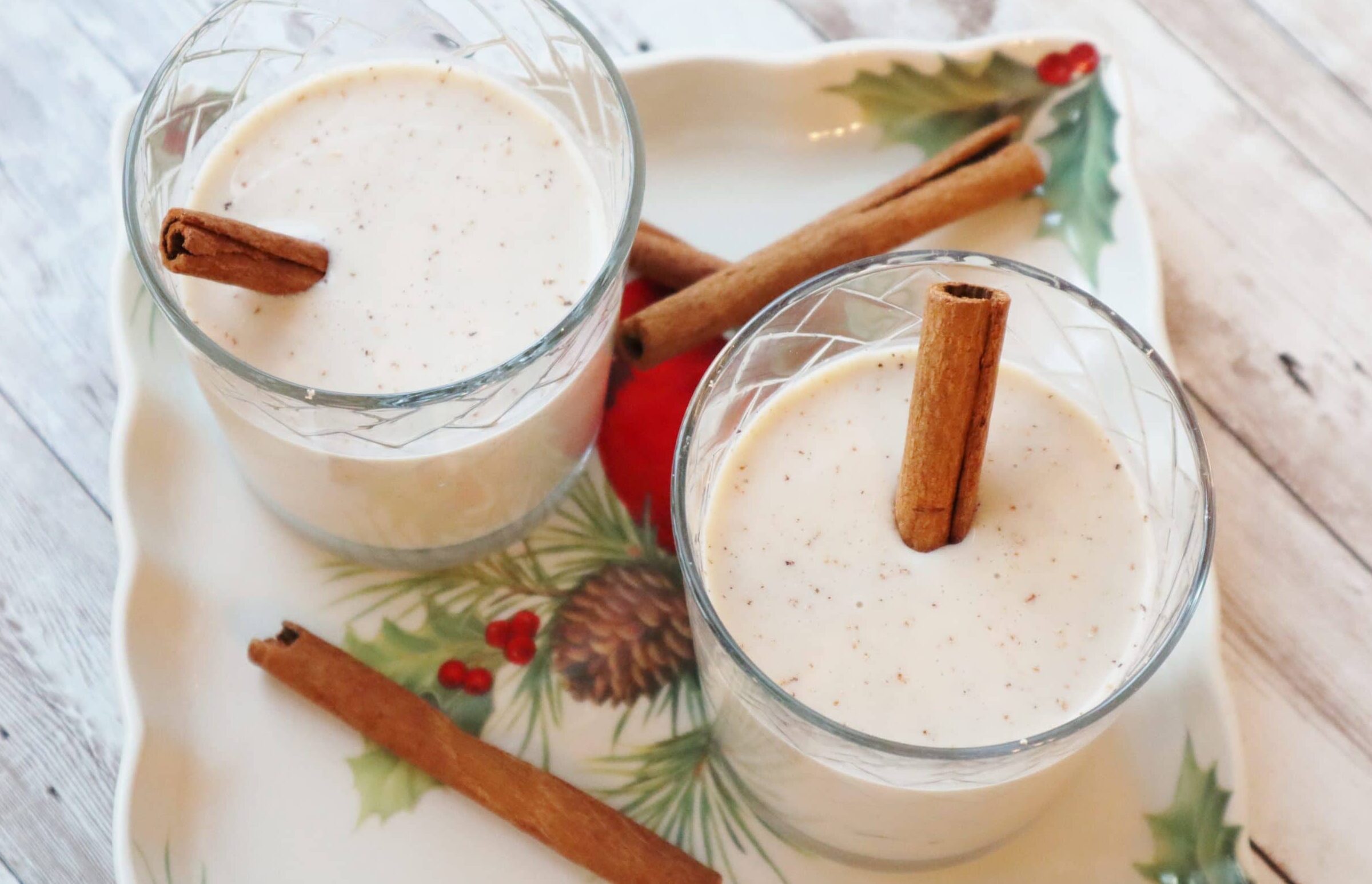 Easy and Delicious 15 Minute Homemade Eggnog